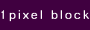 1 pixel block �20 - offer ending soon!